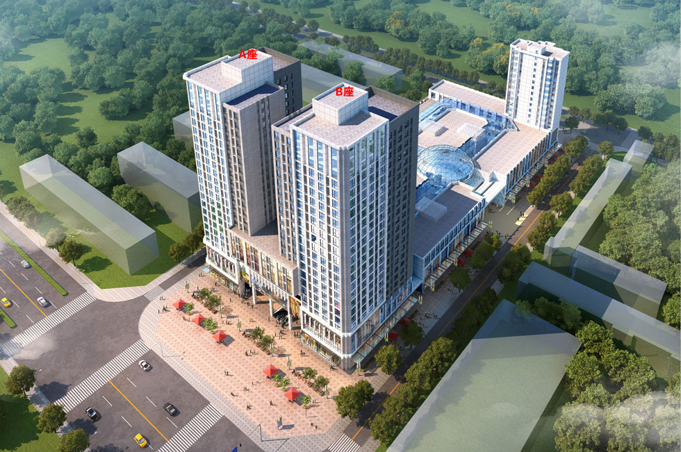 汉森·世茂天街[中兴泰和商厦]鸟瞰